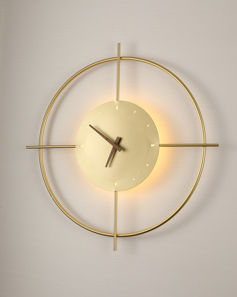 Diff Wall Clock with Led Light-DF6085