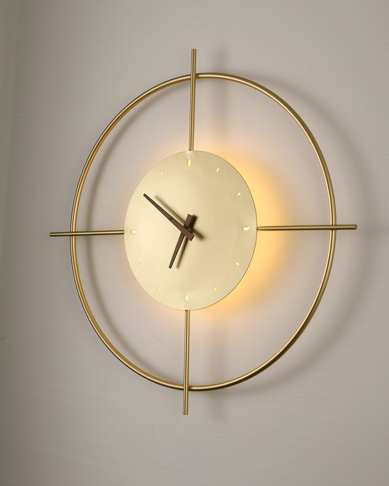Diff Wall Clock with Led Light-DF6085