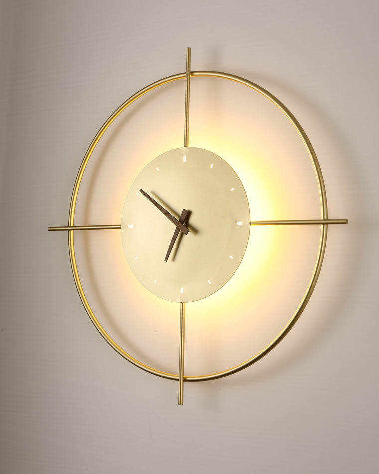 Diff Wall Clock with Led Light-DF6085