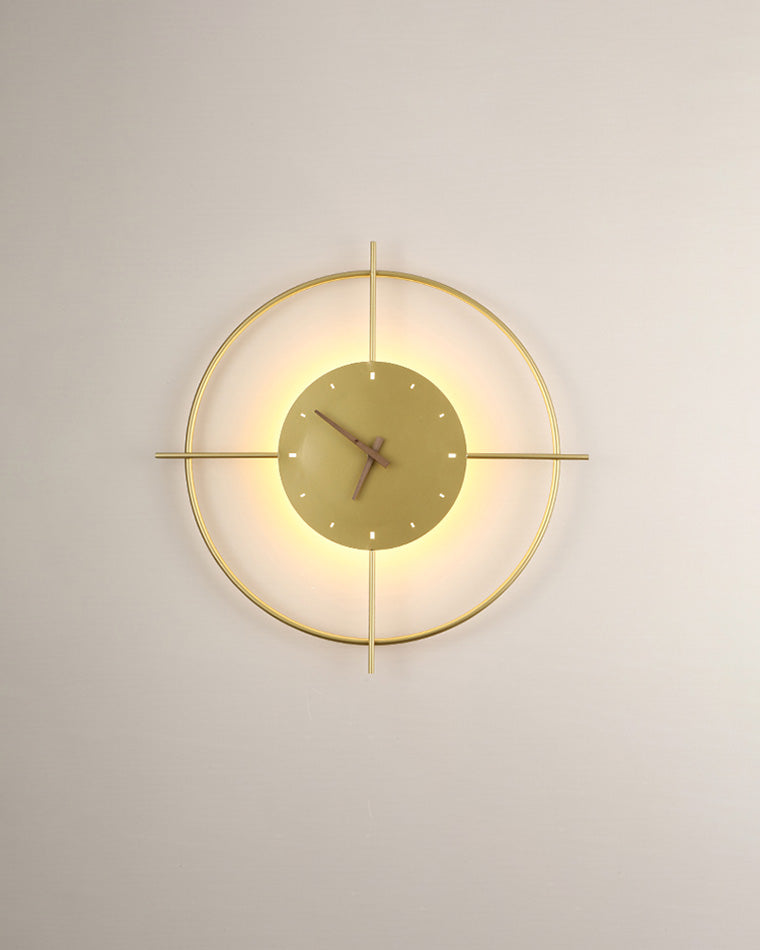 Diff Wall Clock with Led Light-DF6085