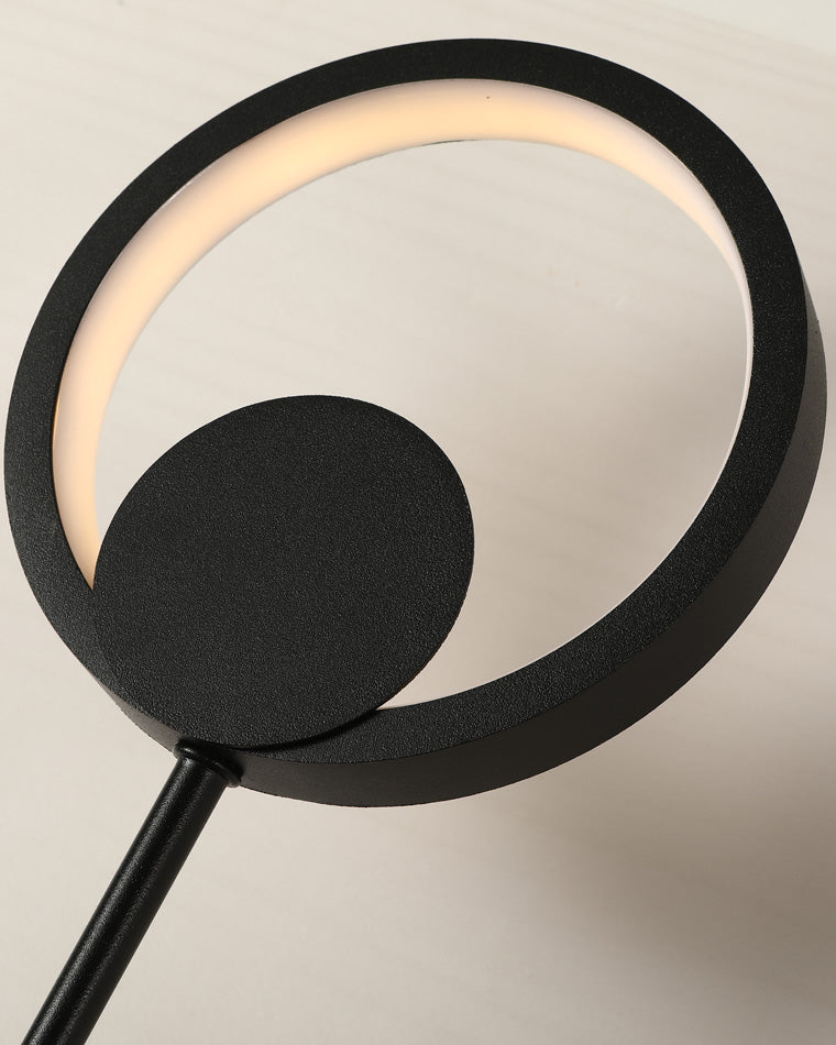 Diff Sculptural Wall Clock with Led Accent Light-DF6088