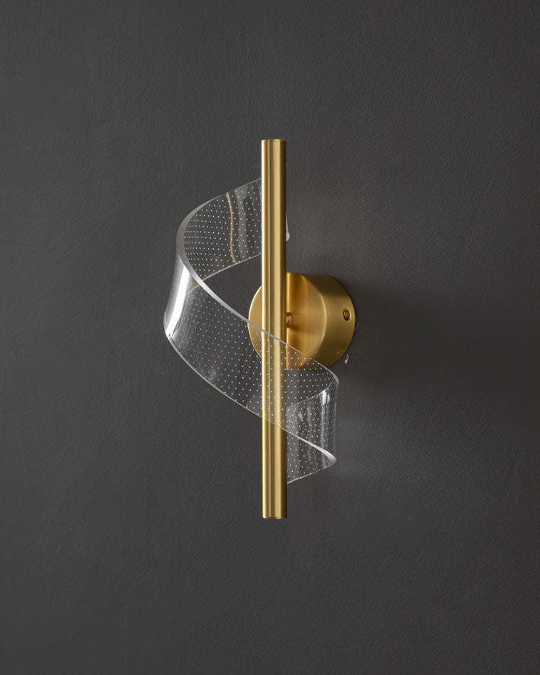 Diff Ribben Brass Wall Sconce-DF6092