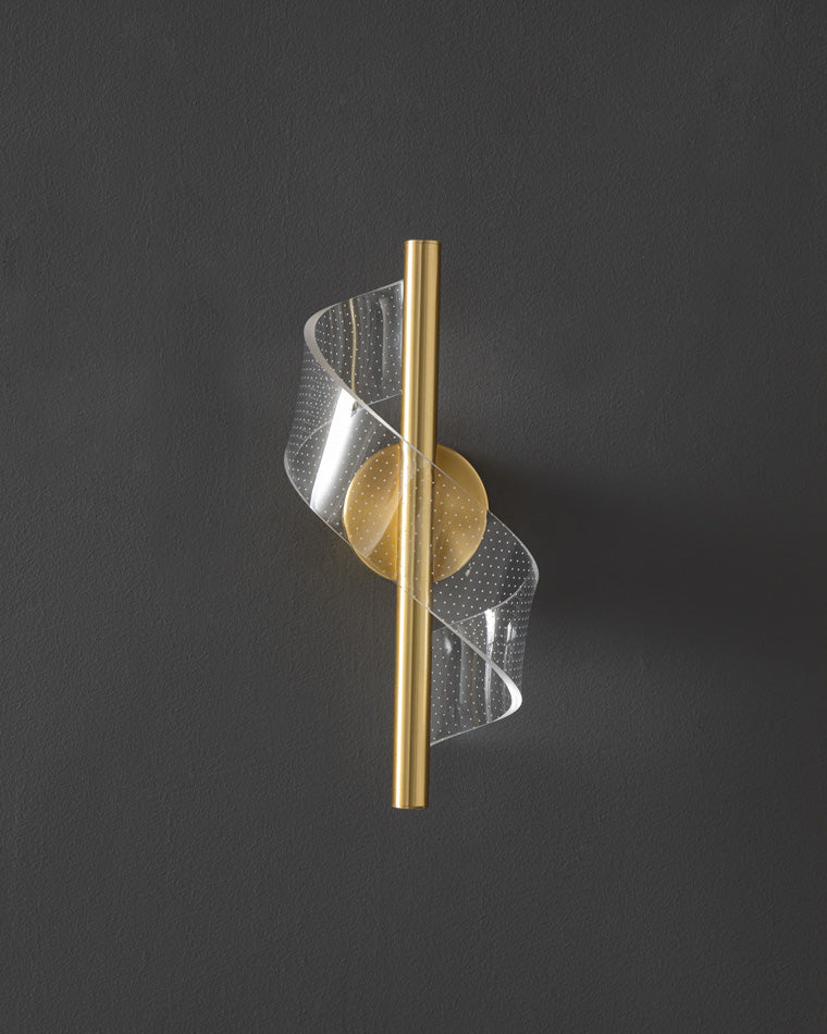 Diff Ribben Brass Wall Sconce-DF6092