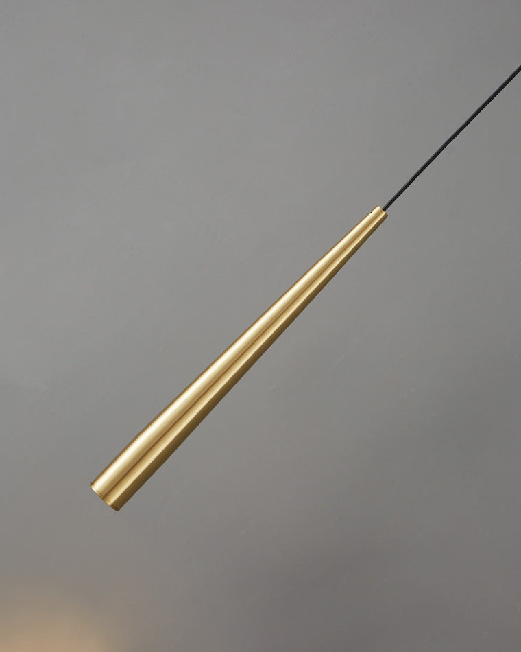 Diff Dimmable Hanging Cone Brass Wall Sconce-DF6093