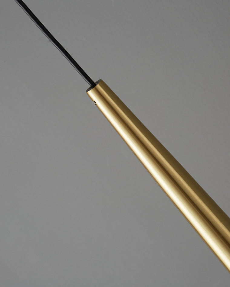 Diff Dimmable Hanging Cone Brass Wall Sconce-DF6093