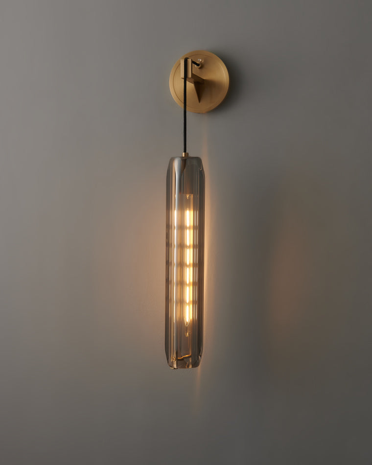 Diff Hanging Crystal Bar Wall Sconce-DF6094