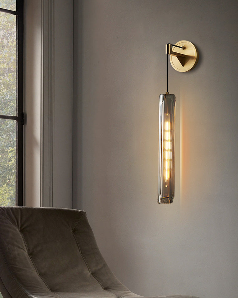 Diff Hanging Crystal Bar Wall Sconce-DF6094