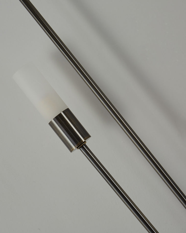 Diff Black and Brass Modern Candelabra Wall Sconce-DF6096