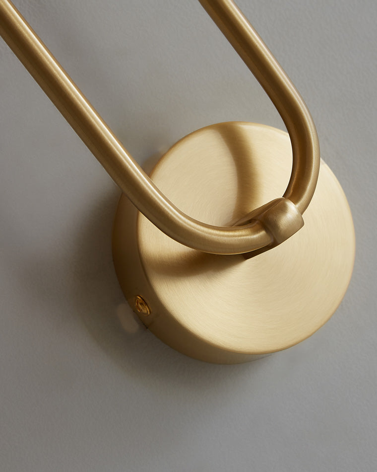 Diff Black and Brass Modern Candelabra Wall Sconce-DF6096