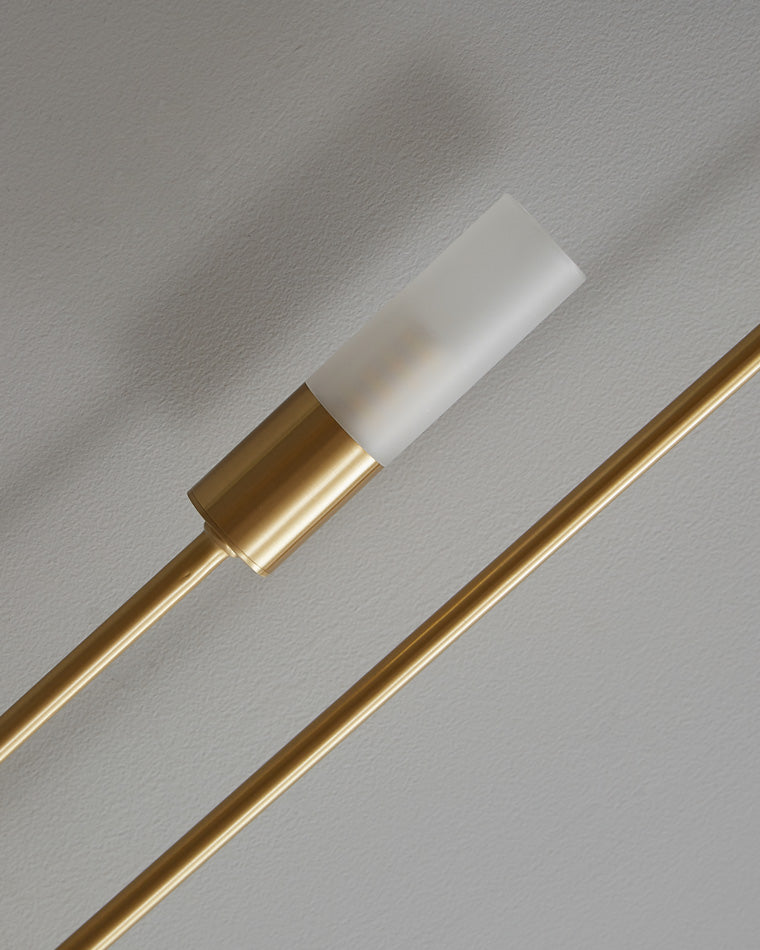 Diff Black and Brass Modern Candelabra Wall Sconce-DF6096