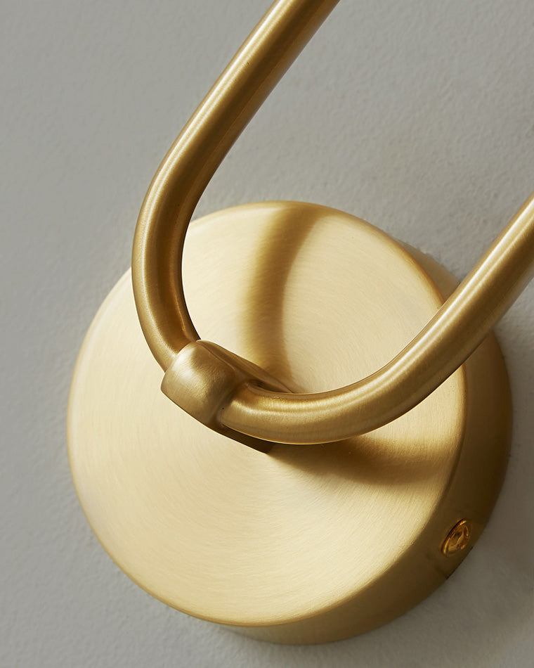 Diff Black and Brass Modern Candelabra Wall Sconce-DF6096