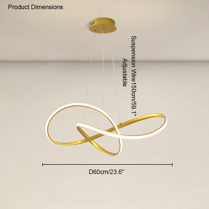 Diff Fusion Infinity Pendant Light-DF2147