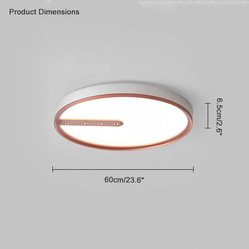 Diff Polo Low Profile Round Ceiling Light-DF1066