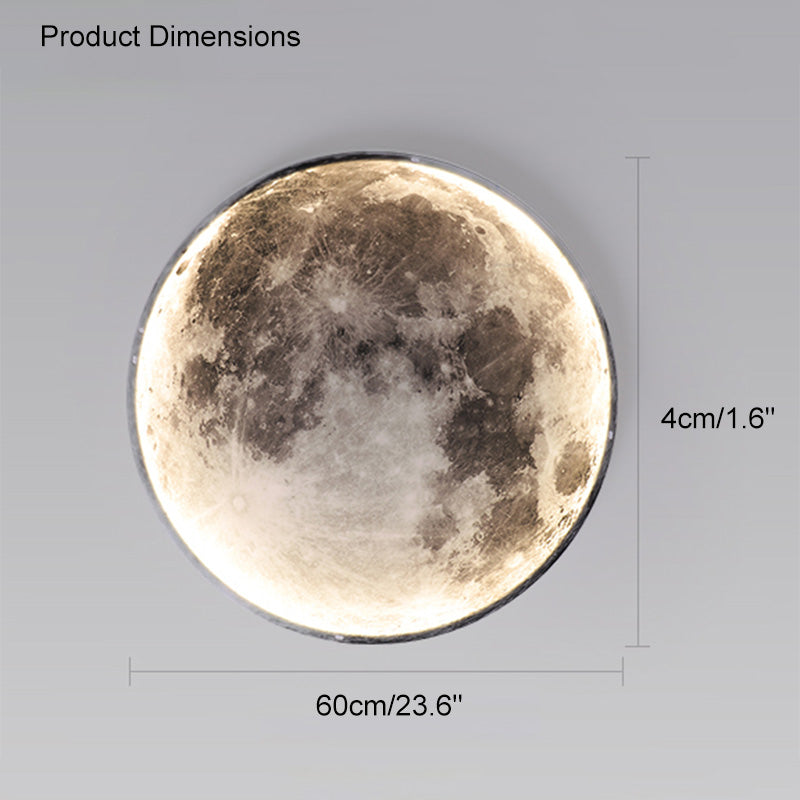 Diff Moon/Earth Round Wall Sconce-DF6102