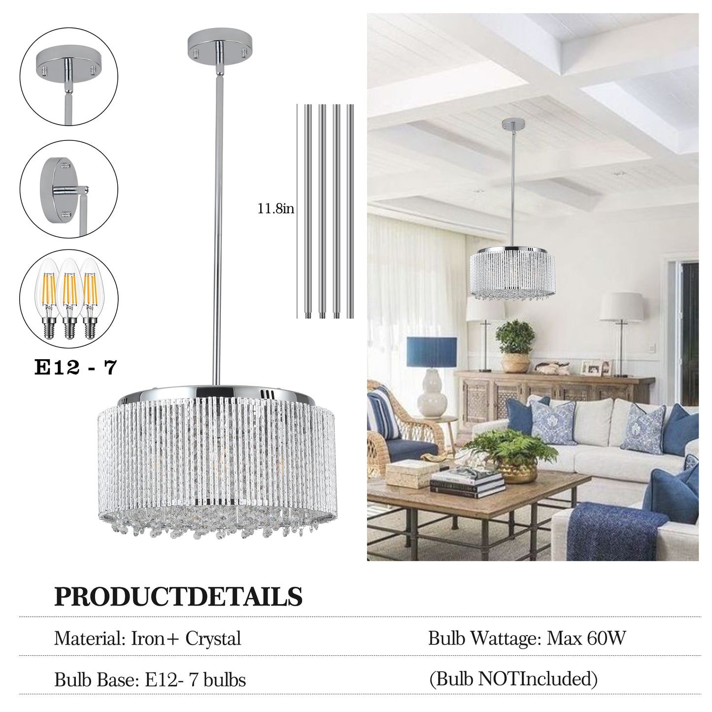 Modern Luxury Crystal Chandelier-DG2054