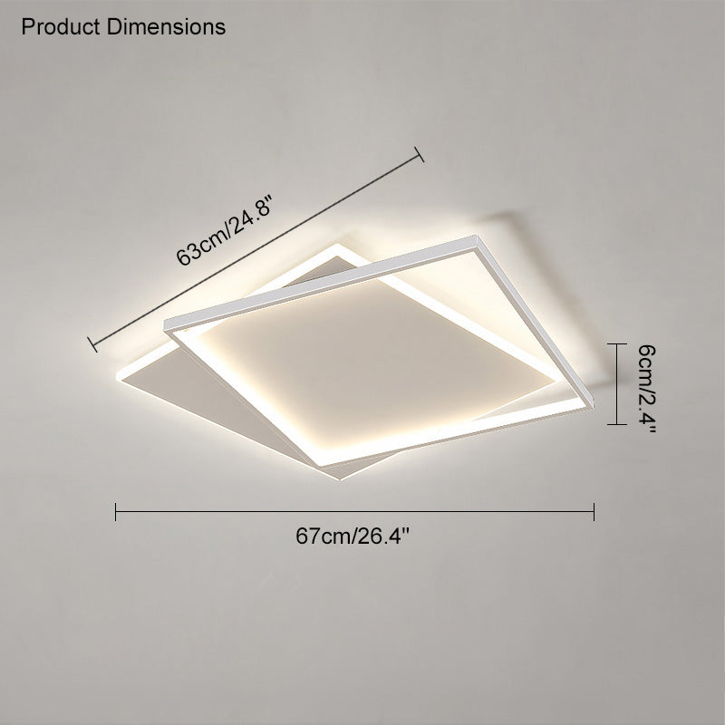 Diff Flat Square Ceiling Light-DF1011