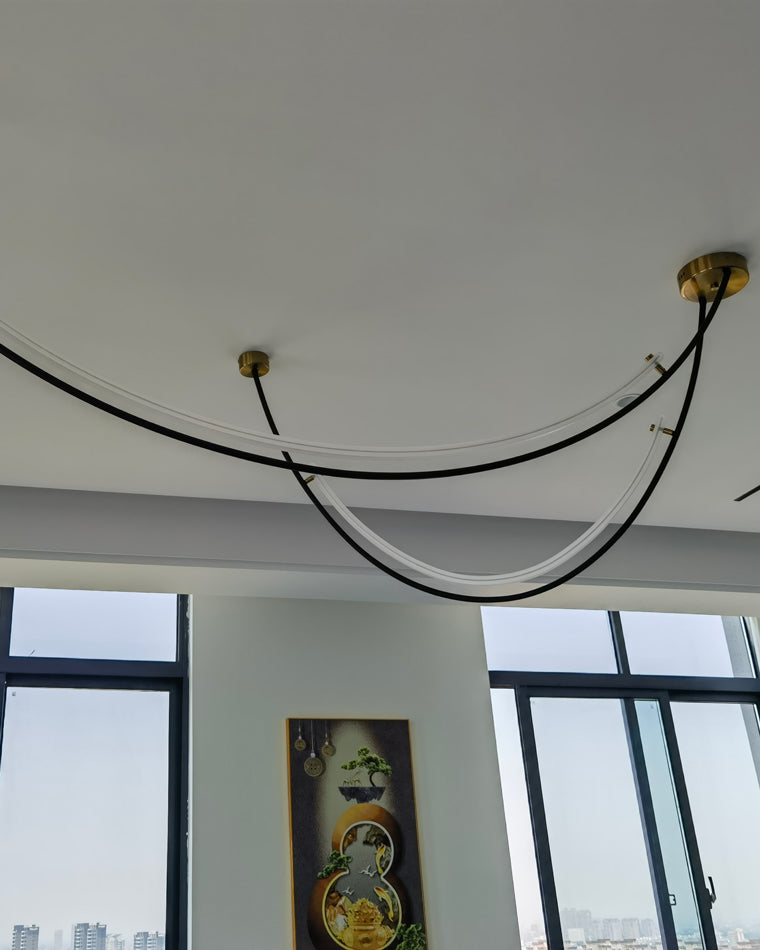 Diff Arc Acrylic Chandelier-DF2288