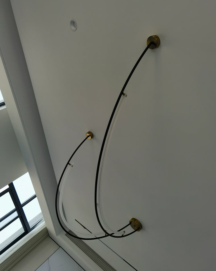 Diff Arc Acrylic Chandelier-DF2288