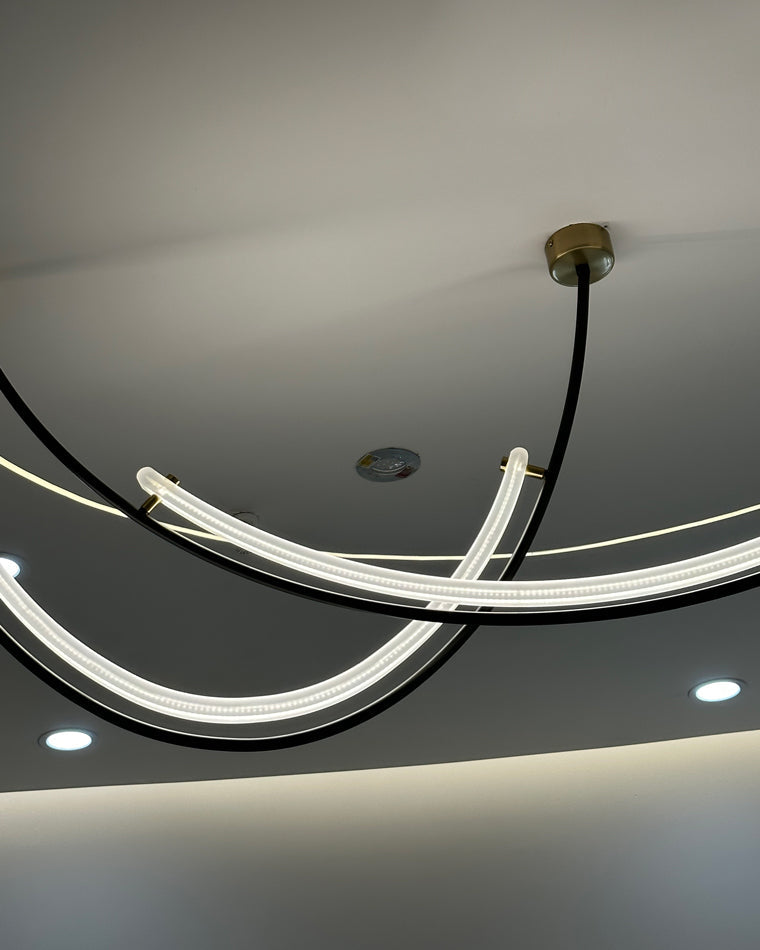 Diff Arc Acrylic Chandelier-DF2288