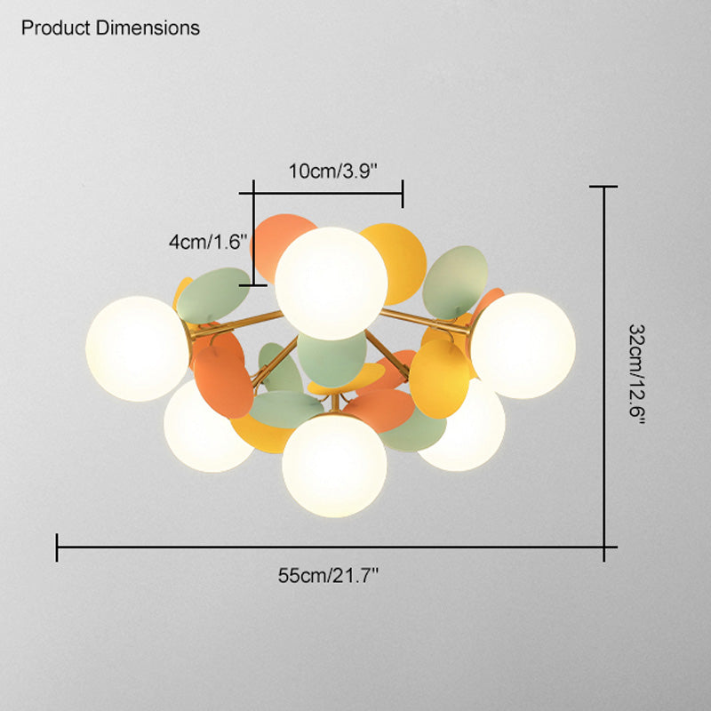 Diff Branching Bubble Chandelier-DF2044