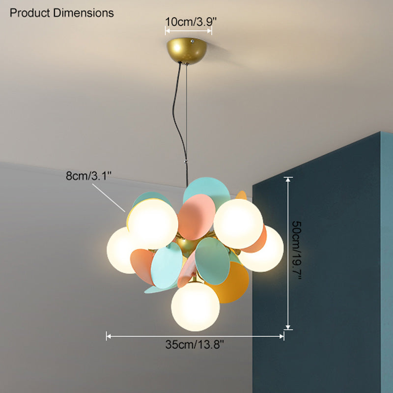 Diff Branching Bubble Chandelier-DF2044