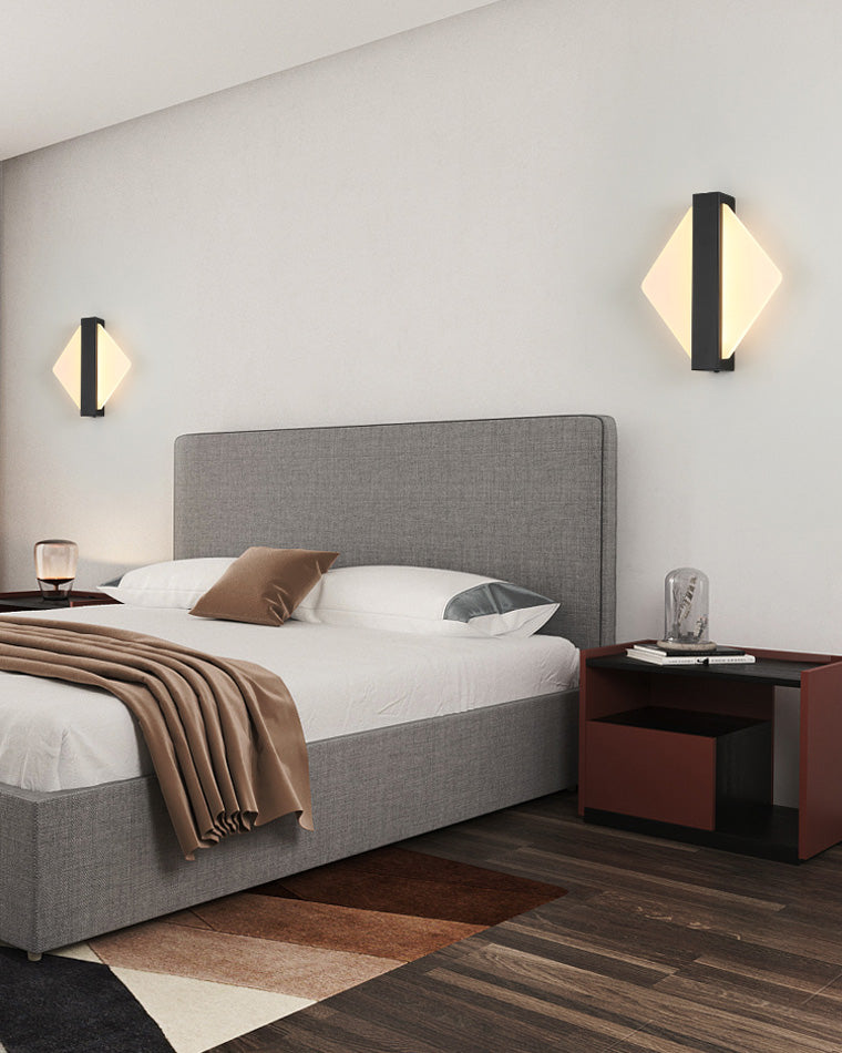 Diff Geometric Acrylic Accent Wall Sconce-DF6083
