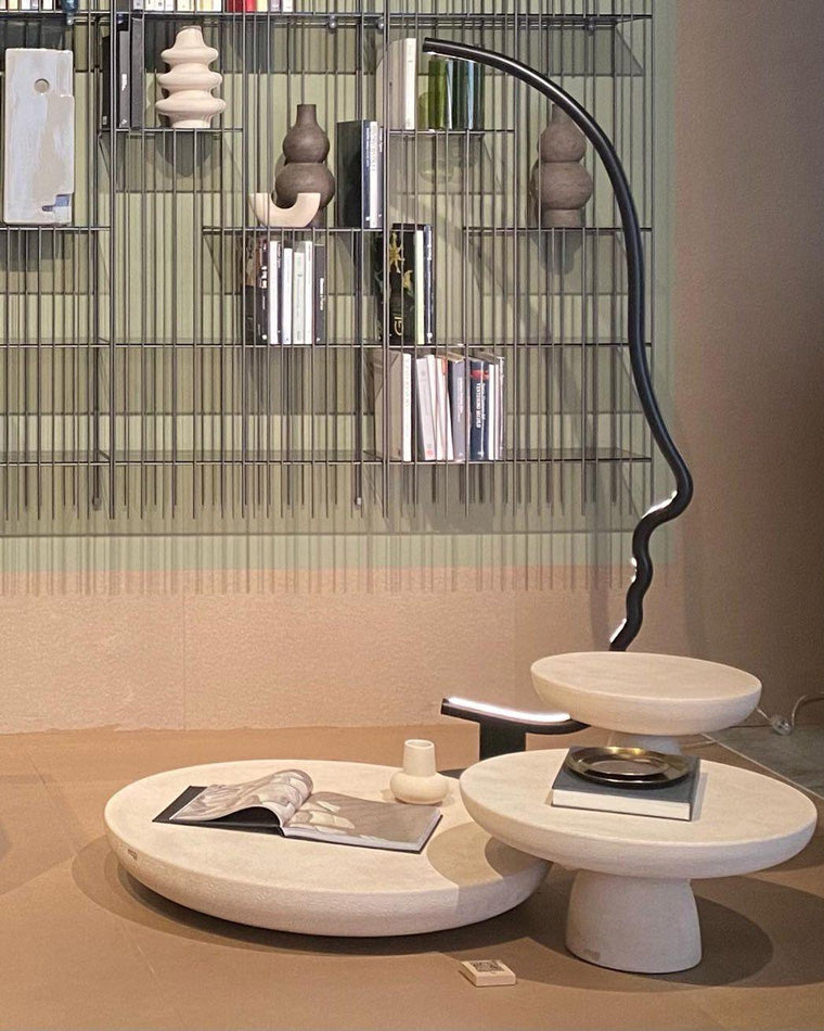 Diff Facial Profile Sculptural Floor Lamp-DF7002