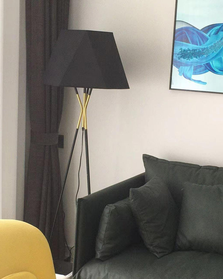 Diff Faceted Tripod Floor Lamp-DF7004