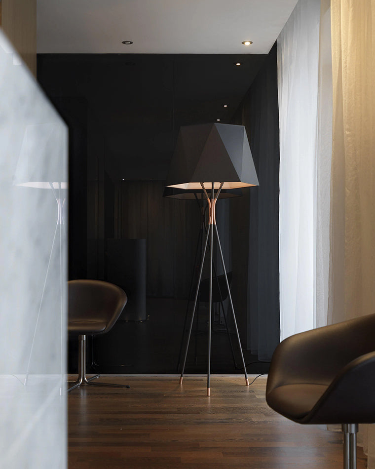 Diff Faceted Tripod Floor Lamp-DF7004