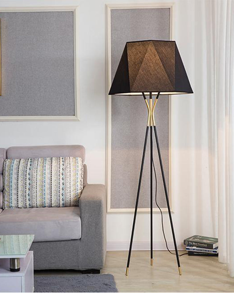 Diff Faceted Tripod Floor Lamp-DF7004