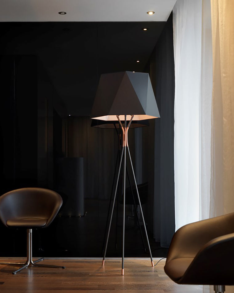 Diff Faceted Tripod Floor Lamp-DF7004