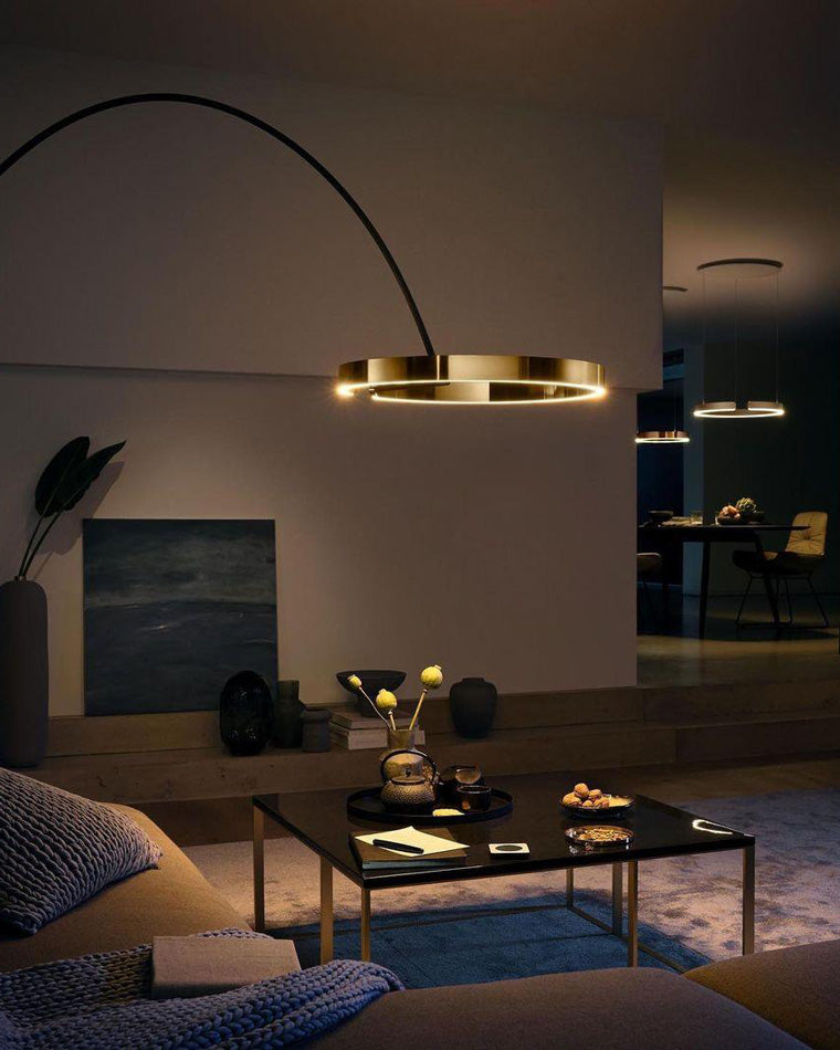 Diff Circular Arc Floor Lamp-DF7006