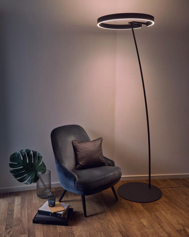Diff Circular Arc Floor Lamp-DF7006