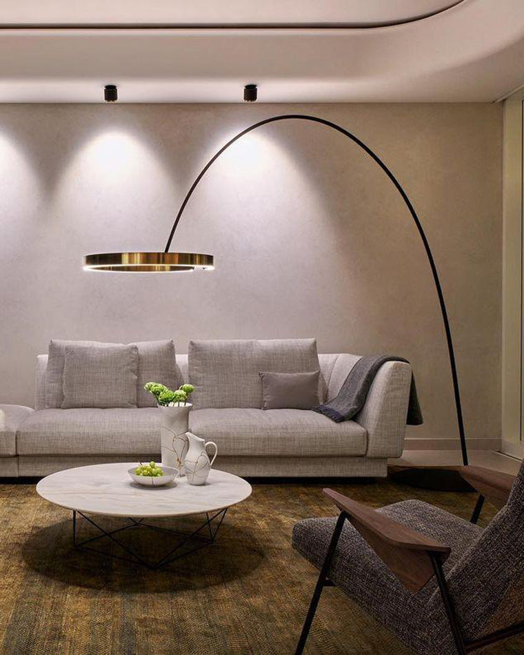 Diff Circular Arc Floor Lamp-DF7006