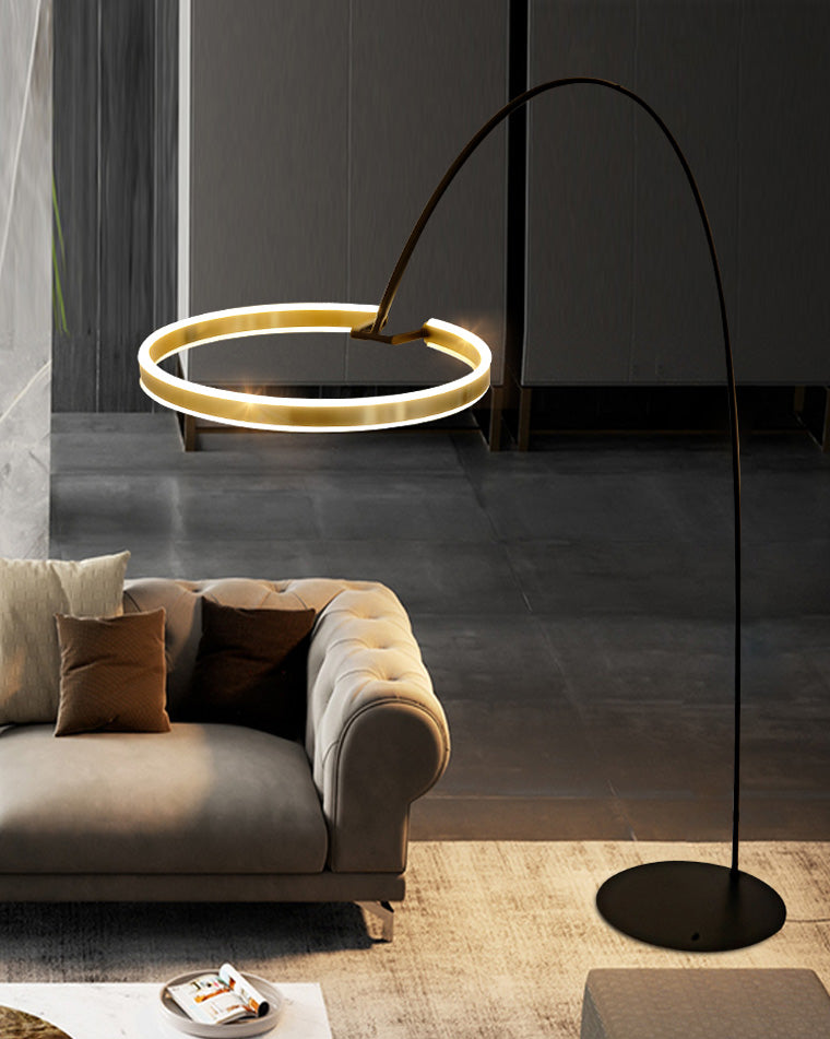 Diff Circular Arc Floor Lamp-DF7006