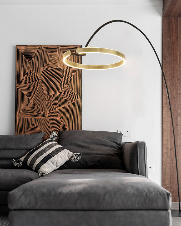 Diff Circular Arc Floor Lamp-DF7006