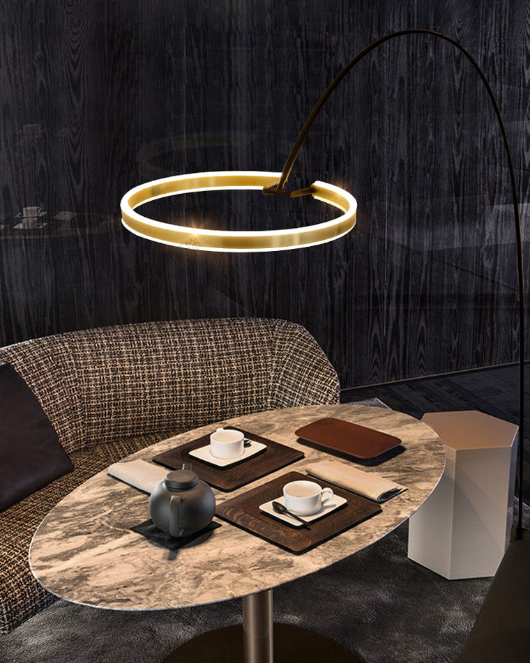 Diff Circular Arc Floor Lamp-DF7006