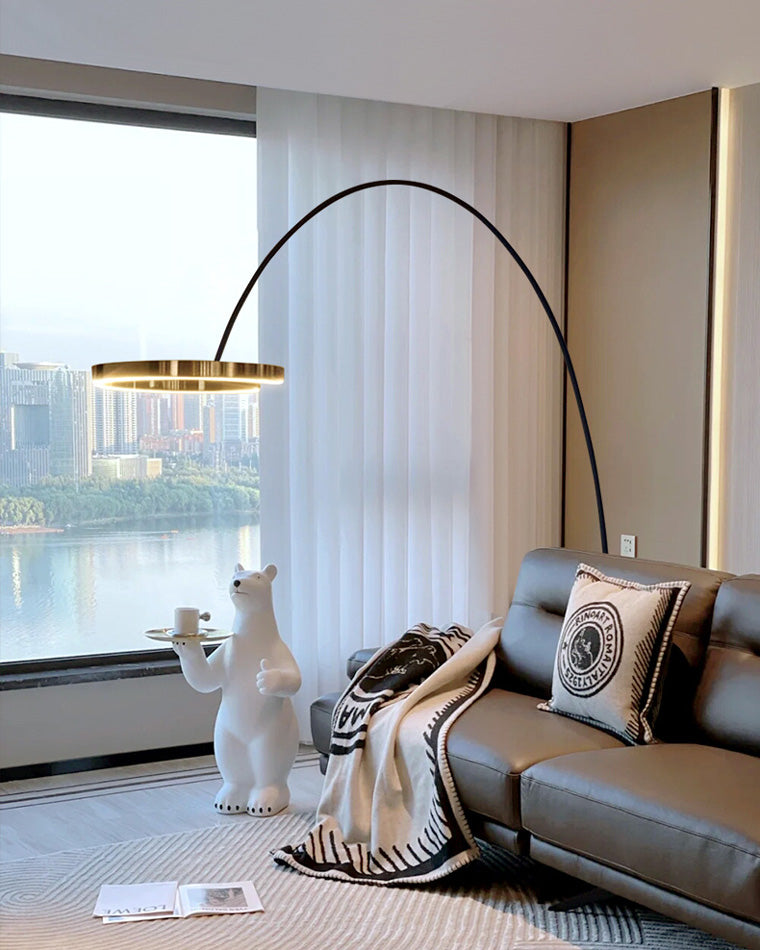 Diff Circular Arc Floor Lamp-DF7006