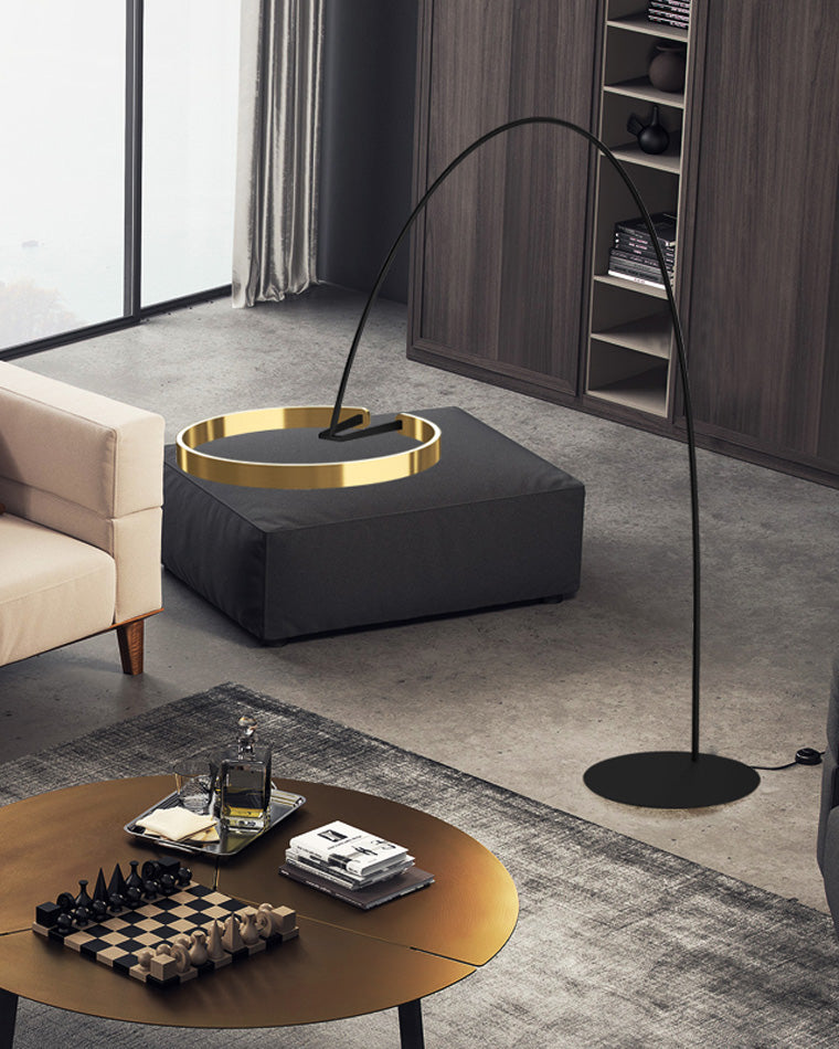 Diff Circular Arc Floor Lamp-DF7006