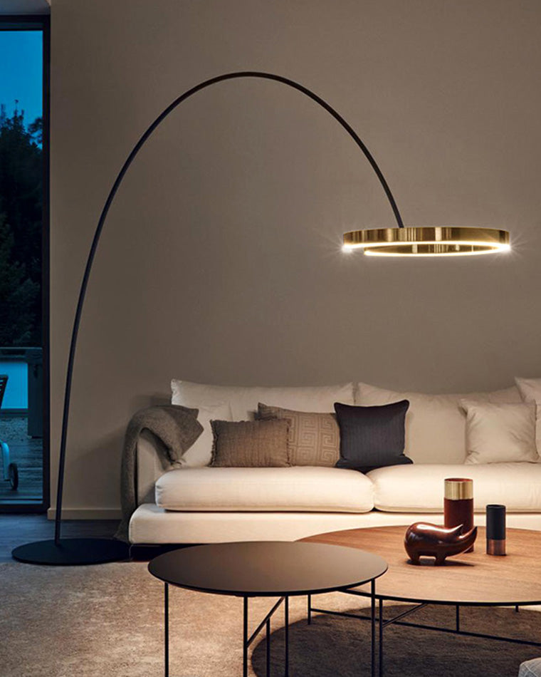 Diff Circular Arc Floor Lamp-DF7006