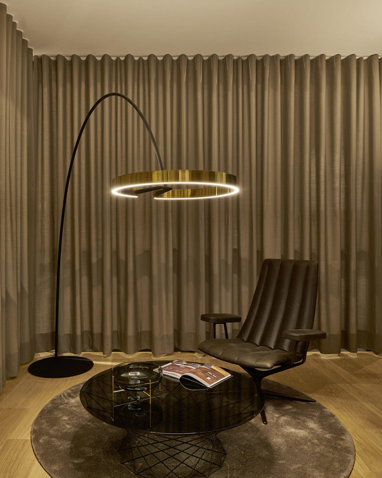 Diff Circular Arc Floor Lamp-DF7006
