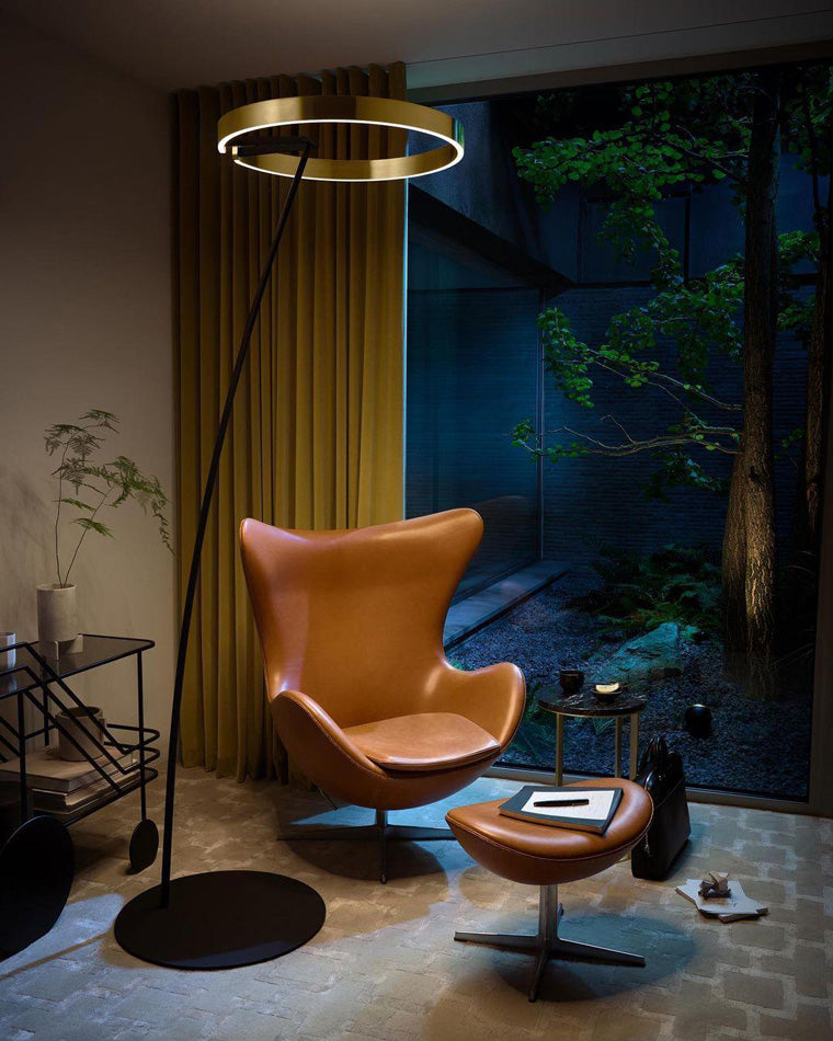 Diff Circular Arc Floor Lamp-DF7006