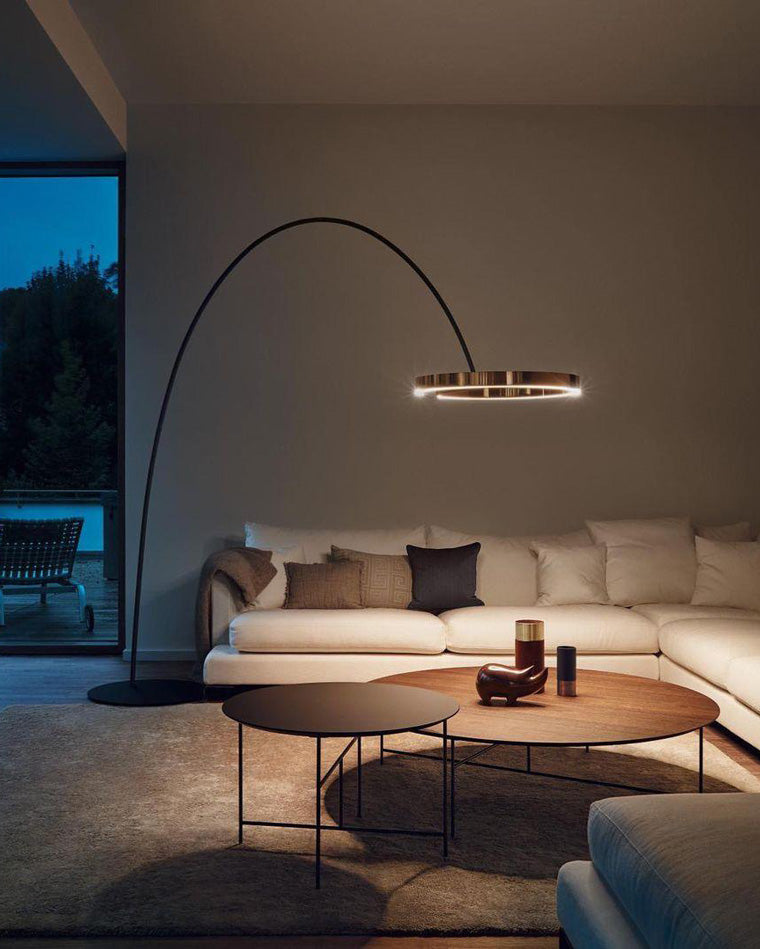 Diff Circular Arc Floor Lamp-DF7006