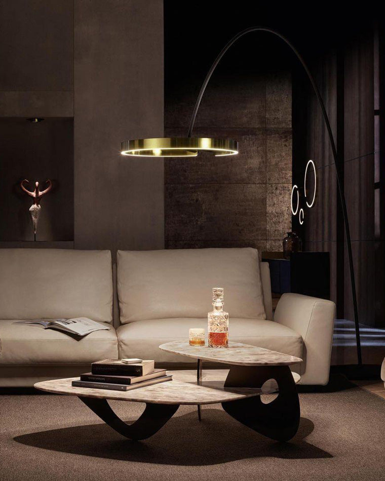 Diff Circular Arc Floor Lamp-DF7006