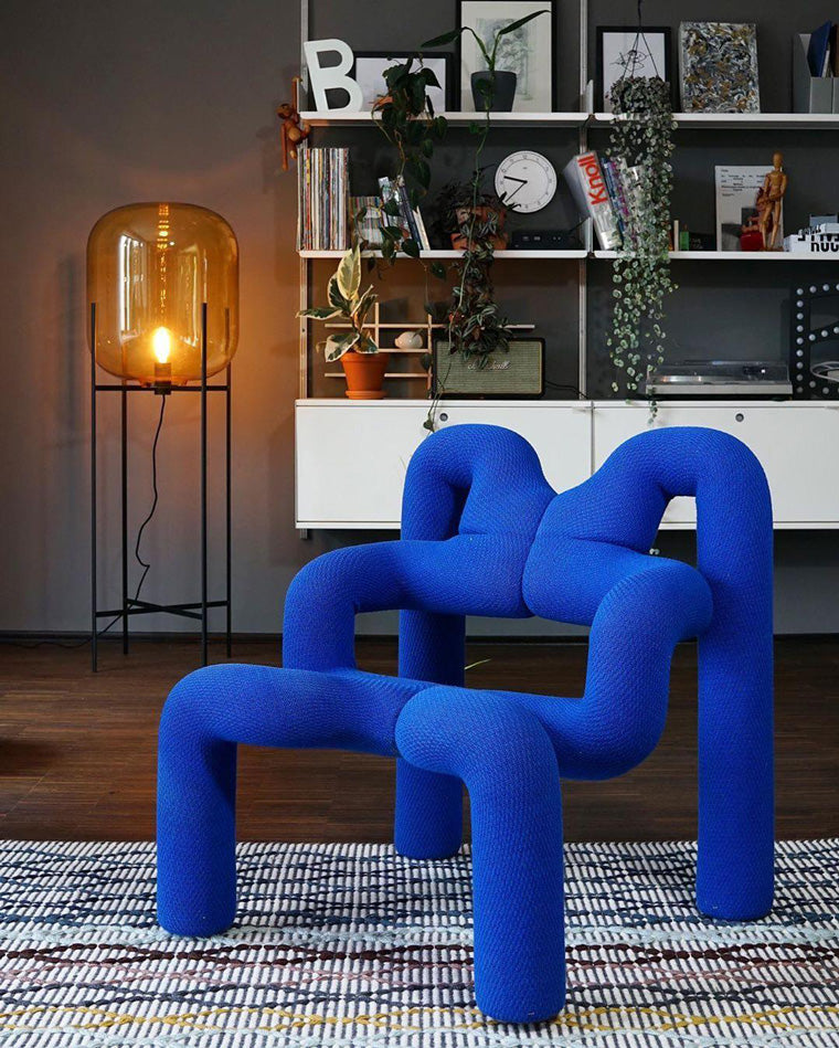 Diff Smoked Glass Lantern Floor Lamp-DF7015