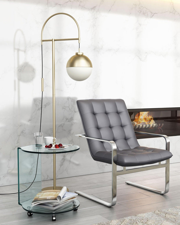 Diff Bauhaus Globe Floor Lamp-DF7016
