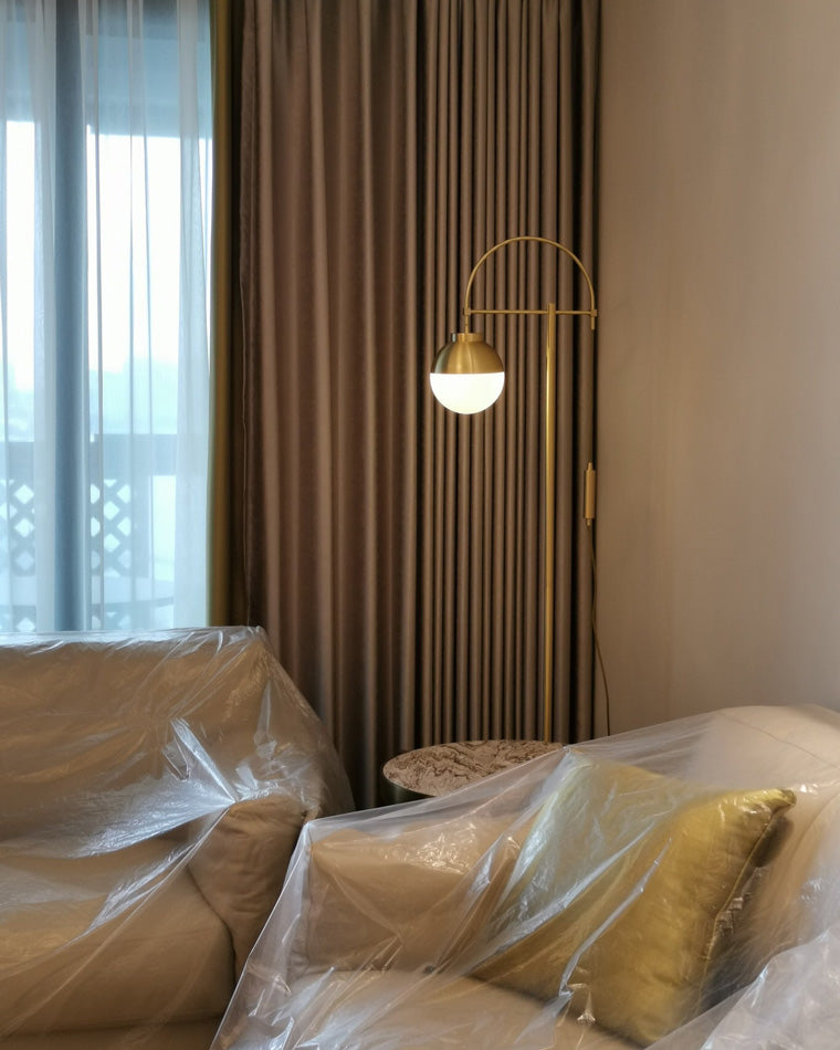 Diff Bauhaus Globe Floor Lamp-DF7016