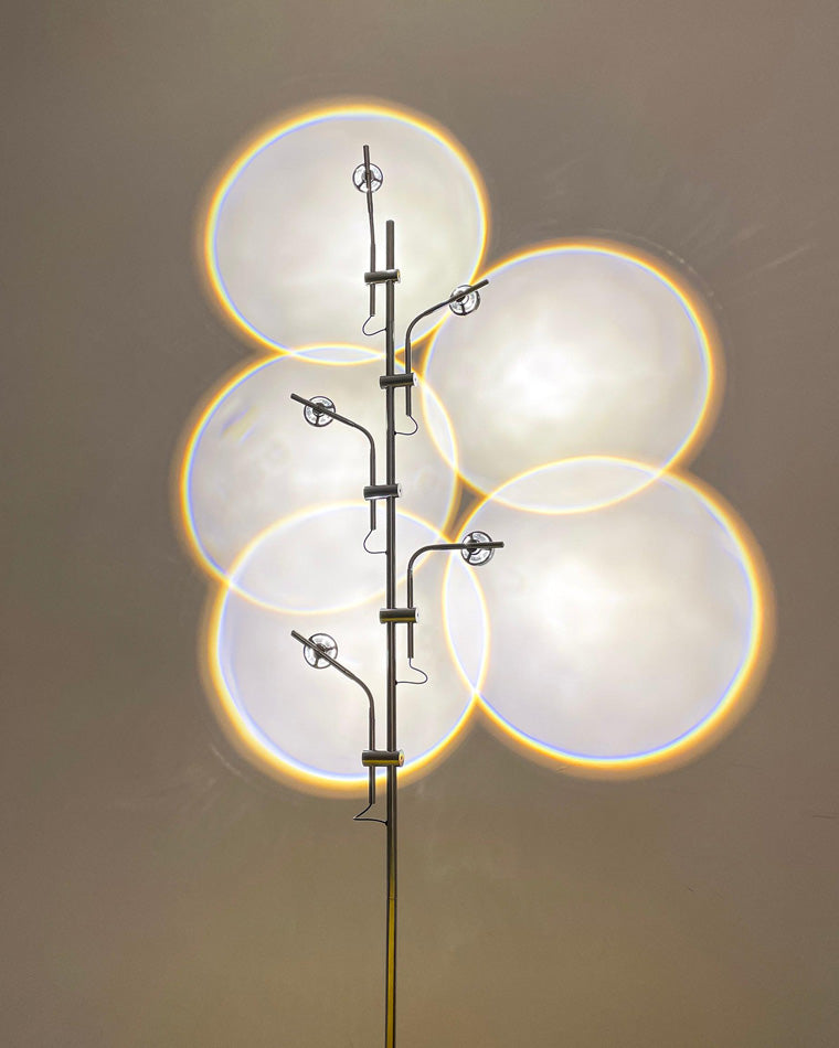 Diff 5-head Halo Projector Tree Floor Lamp-DF7020