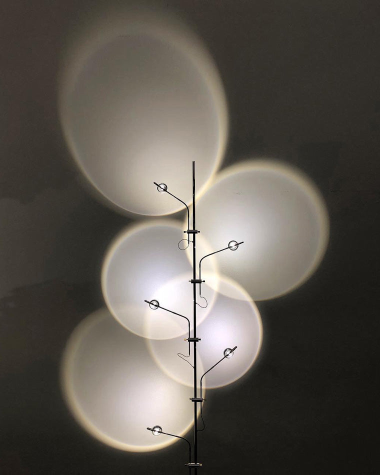 Diff 5-head Halo Projector Tree Floor Lamp-DF7020