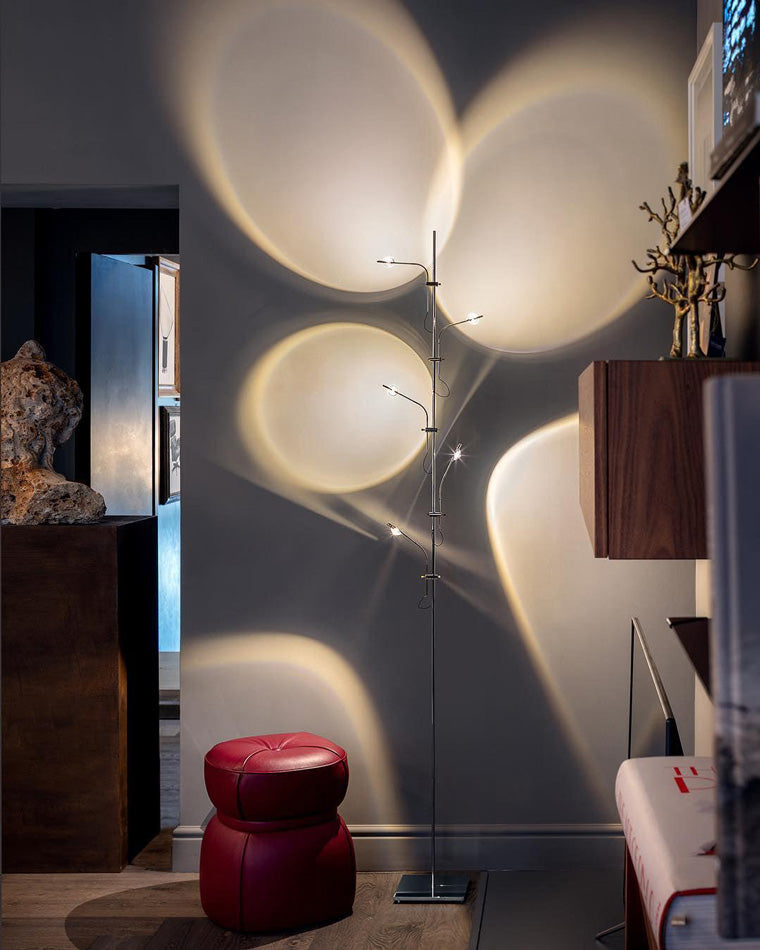 Diff 5-head Halo Projector Tree Floor Lamp-DF7020